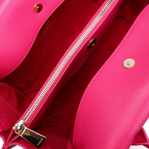 Furla Hot Pink Linda Carryall Bag - Picture 5 of 13
